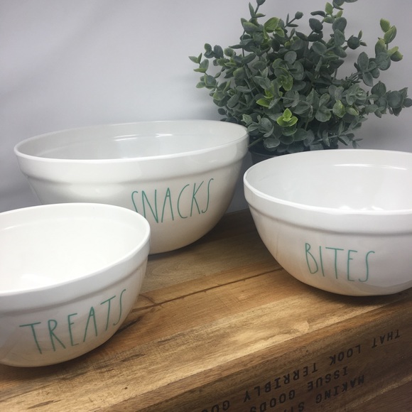 SOLDHP ๐ NWT Rae Dunn Bowl Set - Picture 3 of 7